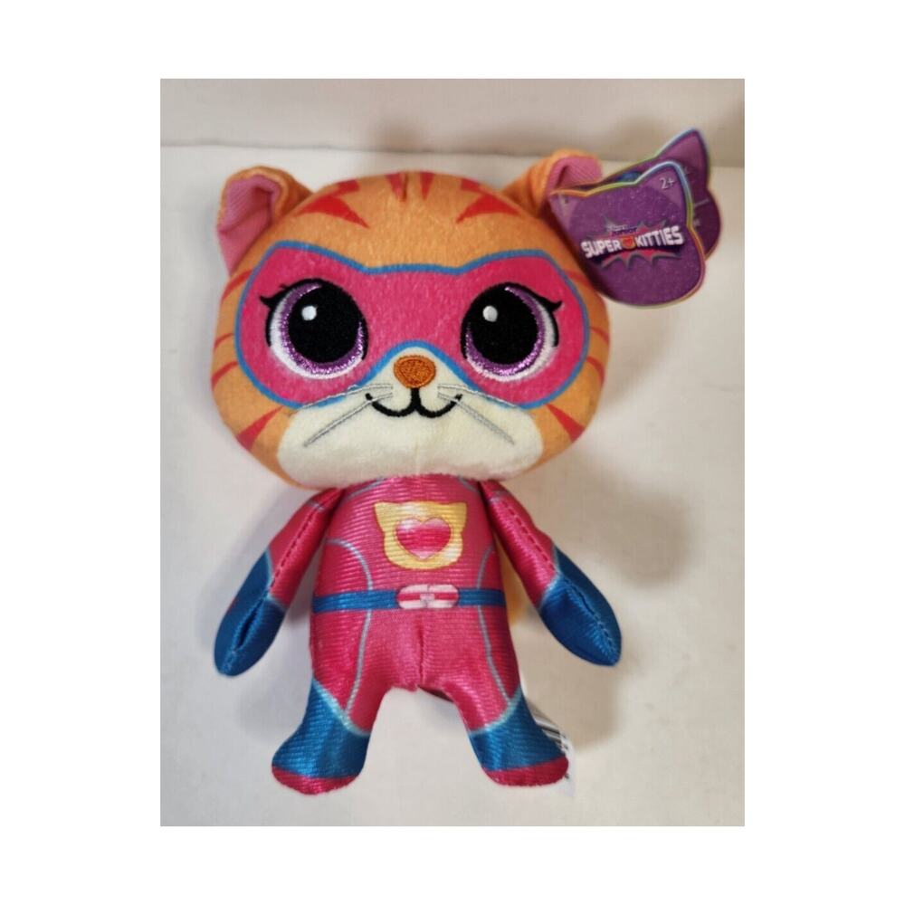Disney Junior Super Kitties Plush Cat GINNY 2023 Jr 7" Super Hero Stuffed Doll